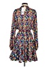 Rhode 100% Viscose Print Blue Casual Dress Size XS - photo 2