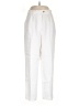 Massimo Dutti Solid White Casual Pants Size 8 - photo 1