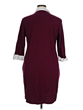 karen scott casual dresses Karen Scott Floral-Border Dress, Created for Macy's - Chambray