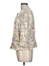 J.Jill Paisley Gold Blazer Size Lg Petite - photo 5