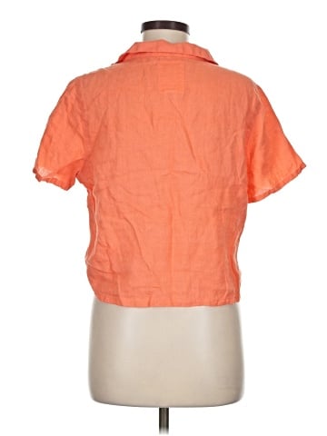 Calypso St. Barth Short Sleeve Blouse (view 2)