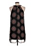 Crystal Sky 100% Polyester Paisley Black Casual Dress Size L - photo 2