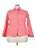Charter Club 100% Linen Pink Jacket Size 2X - photo 1
