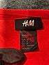 H&M 100% Polyester Red Cocktail Dress Size 8 - photo 7