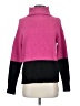 Karen Kane Color Block Pink Turtleneck Sweater Size XS - photo 1