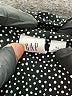 Gap 100% Rayon Polka Dots Black Long Sleeve Button-Down Shirt Size XL - photo 7