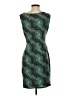 Lily Print Teal Cocktail Dress Size XS - photo 2