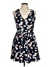 Want and Need 100% Polyester Floral Blue Casual Dress Size M - photo 1