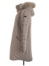 DKNY 100% Polyester Gray Coat Size M - photo 5