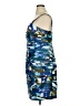 DressBarn Camo Blue Cocktail Dress Size 16 - photo 5
