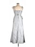 Unbranded Metallic Silver Cocktail Dress Size 14 - photo 2