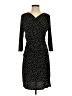 Ellen Tracy Polka Dots Black Cocktail Dress Size S - photo 1