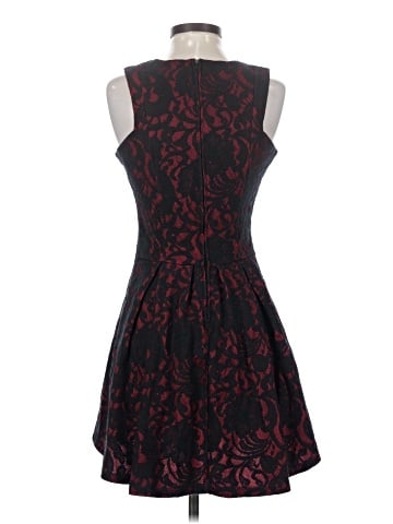 THREE PINK HEARTS Cocktail Dress (view 2)