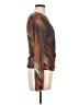 Easel Brown Long Sleeve Blouse Size L - photo 4