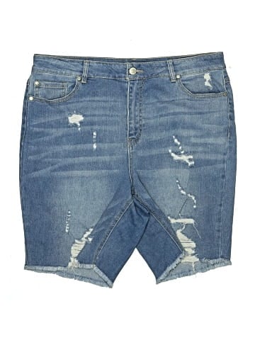 C established 1946 Denim Shorts (view 1)