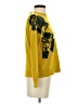 oasis Floral Yellow Pullover Sweater Size S - photo 4