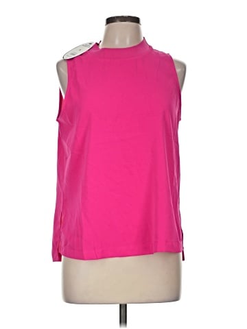 Scoop Sleeveless Blouse (view 1)