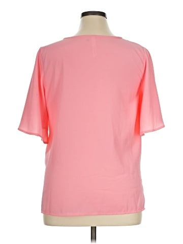 NY Collection Short Sleeve Top (view 2)