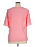 NY Collection 100% Polyester Pink Short Sleeve Top Size XL (petite) - photo 2