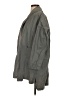Eileen Fisher Gray Trenchcoat Size XS - photo 5
