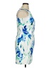 Alyx Graphic Blue Cocktail Dress Size 14 (petite) - photo 4