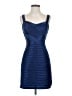 BCBGMAXAZRIA 100% Polyester Blue Cocktail Dress Size 2 - photo 1
