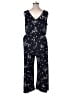 Kaileigh Stars Blue Jumpsuit Size XL - photo 2