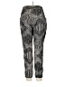 Hei Hei 100% Rayon Print Silver Casual Pants Size L - photo 2