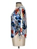 Ruby Rd. Blue 3/4 Sleeve Blouse Size L (petite) - photo 5