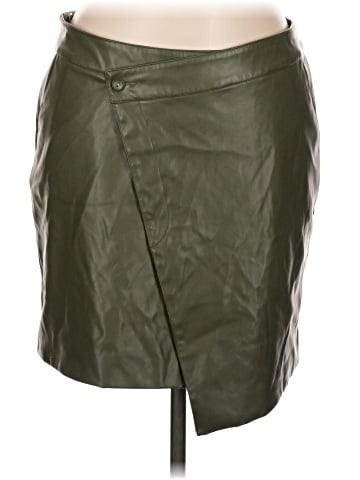 Nicholas Faux Leather Skirt (view 1)