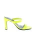 Rampage Color Block Yellow Sandals Size 8 - photo 1