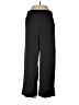 Ellison Solid Black Casual Pants Size L - photo 1