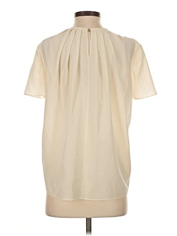 Burberry Short Sleeve Silk Top (view 2)