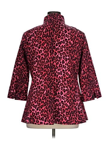 Lafayette 148 New York 3/4 Sleeve Button-Down Shirt (view 2)
