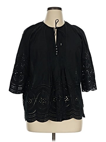 Renuar 3/4 Sleeve Blouse (view 1)