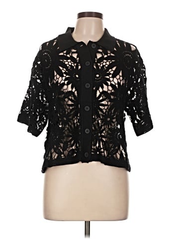 MNG Short Sleeve Blouse (view 1)