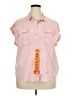 Buffalo by David Bitton 100% Lyocell Pink Sleeveless Button-Down Shirt Size XXL - photo 1