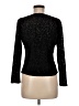 Petite Sophisticate Black Long Sleeve Top Size Med Petite - photo 2