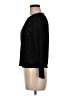 Petite Sophisticate Black Long Sleeve Top Size Med Petite - photo 5