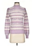 Ann Taylor LOFT 100% Polyester Purple Turtleneck Sweater Size S - photo 1