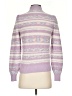 Ann Taylor LOFT 100% Polyester Purple Turtleneck Sweater Size S - photo 2