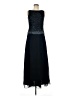 Jkara 100% Polyester Solid Black Cocktail Dress Size 8 - photo 1
