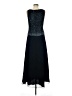 Jkara 100% Polyester Solid Black Cocktail Dress Size 8 - photo 2