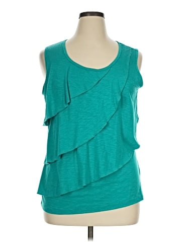 Croft & Barrow Sleeveless Blouse (view 1)