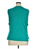 Croft & Barrow Teal Sleeveless Blouse Size XL - photo 2