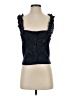 Pilcro Blue Sleeveless Top Size S - photo 1