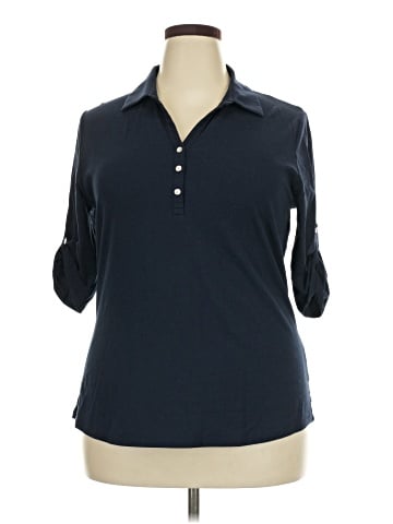 Cutter & Buck 3/4 Sleeve Button-Down Shirt (view 1)