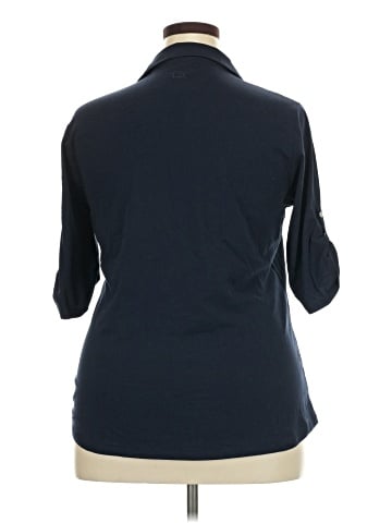 Cutter & Buck 3/4 Sleeve Button-Down Shirt (view 2)