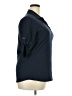 Cutter & Buck Blue 3/4 Sleeve Button-Down Shirt Size XXL - photo 4