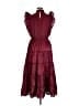 Lulus 100% Polyester Burgundy Cocktail Dress Size XL - photo 2